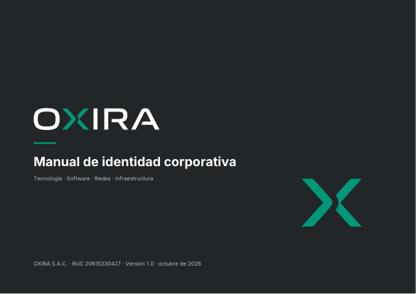 Manual de identidad OXIRA